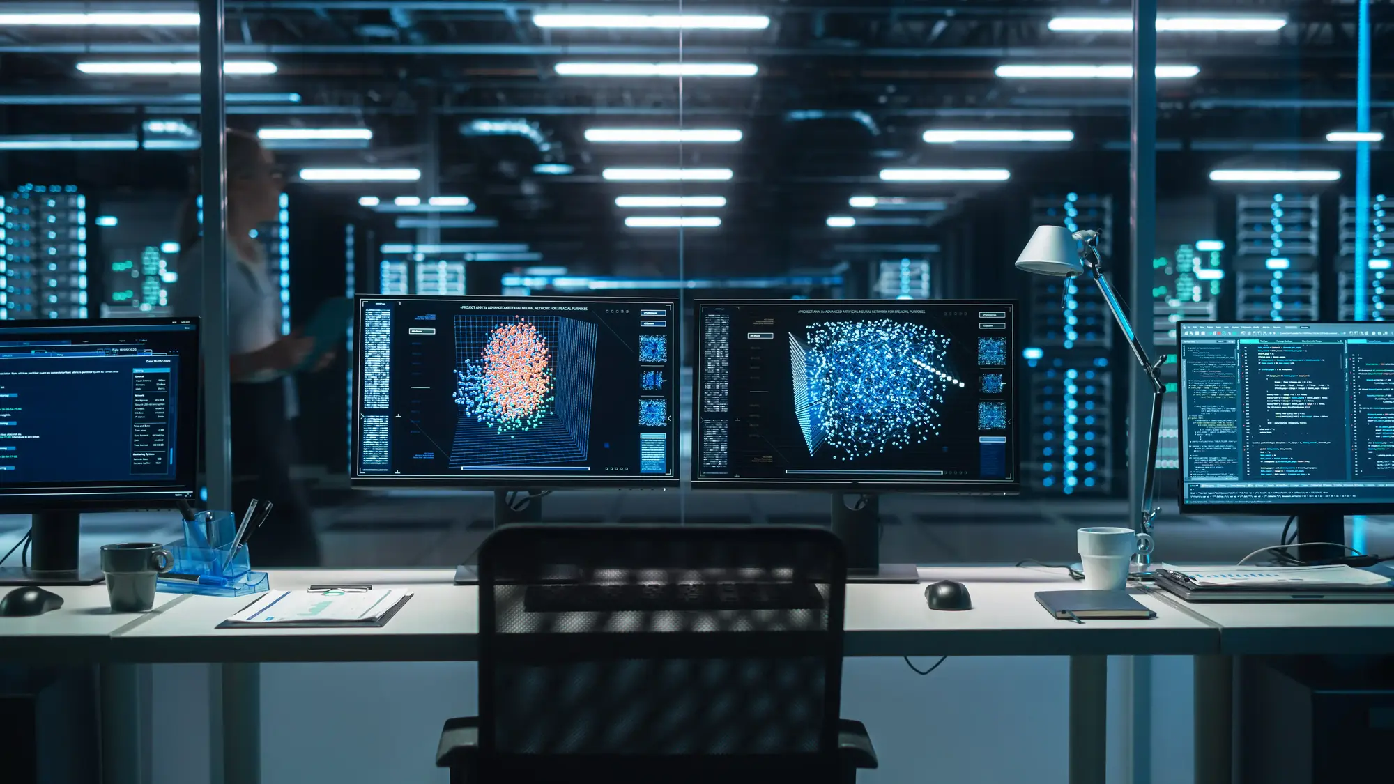 Modern computer science lab